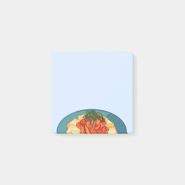 Asiatisches Essen 7 Sticky Notes Post-it Klebezettel (Vorderseite)