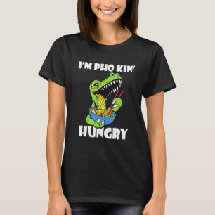 Asiatisches Essen Hungrig Essen-Wortspiel Drache P T-Shirt