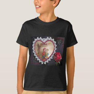 Asiatisches Hochzeitskaffee zum Heart Swing Art Pr T-Shirt