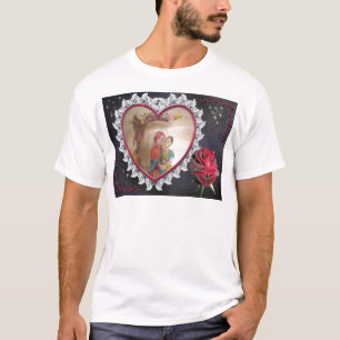 Asiatisches Hochzeitskaffee zum Heart Swing Art Pr T-Shirt