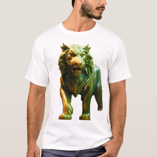 Asiatisches Jade-Tiger-Konzeptkunstwerk  T-Shirt