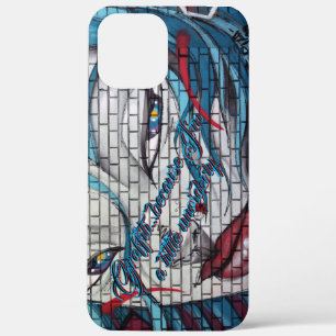 Asiatisches Mädchen Graffiti Case-Mate iPhone Hülle