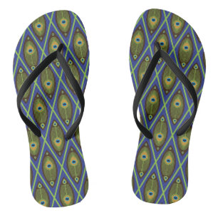 asiatisches Muster Flip Flops