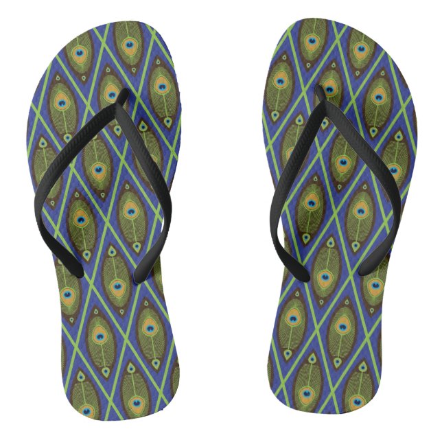 asiatisches Muster Flip Flops (Fußbett)