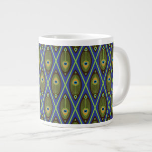Asiatisches Muster Jumbo-Tasse