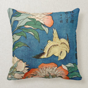 ASIATISCHES PFINGSTROSEN-Kissen Kissen