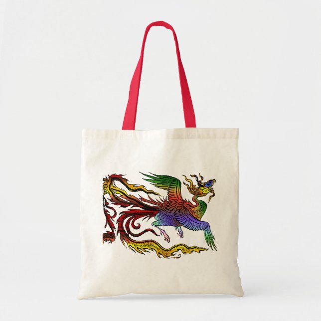 Asiatisches Phoenix Tragetasche (Vorne)