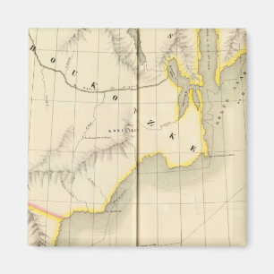 Asiatisches Russland, Asien 19 Magnet