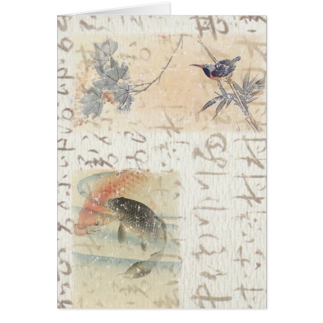 Asiatisches Schreiben (Vorne)