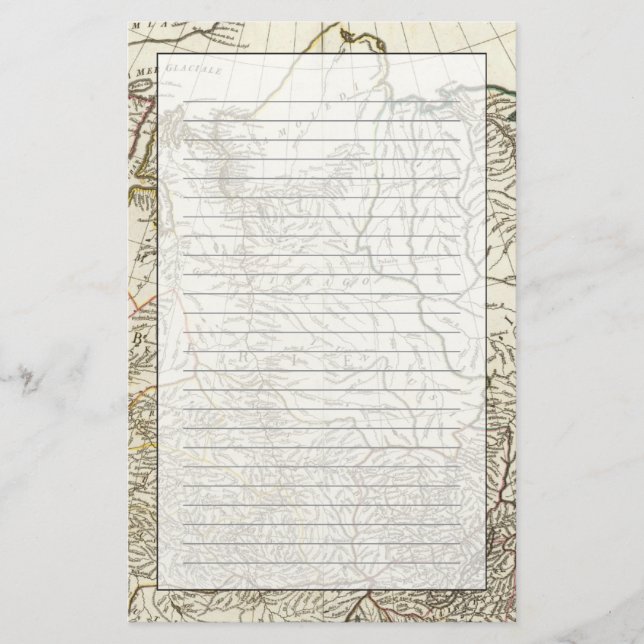 Asie 3 briefpapier (Vorderseite)