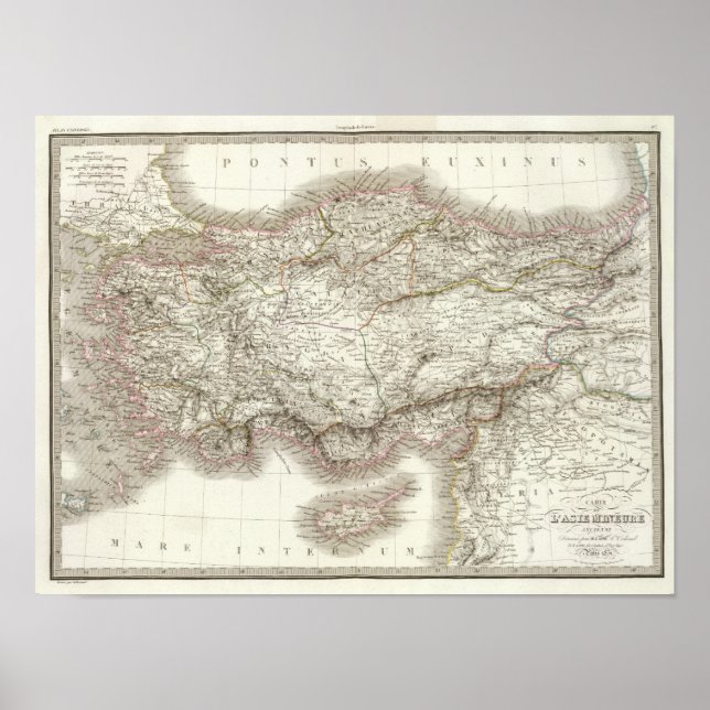 Asie Mineure ancienne - Alte Kleinasien Poster (Vorne)