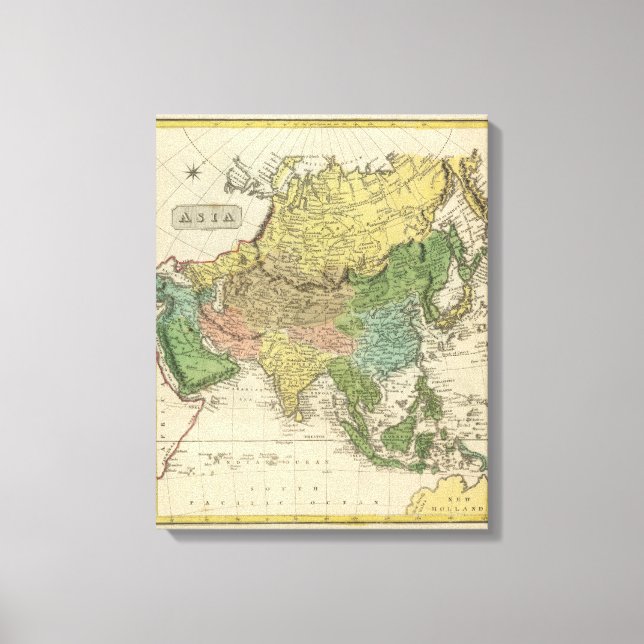 Asien 11 leinwanddruck (Vorderseite)