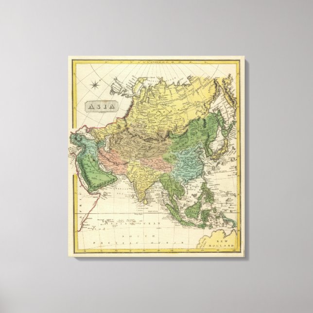 Asien 11 leinwanddruck (Vorderseite)