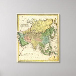 Asien 11 leinwanddruck