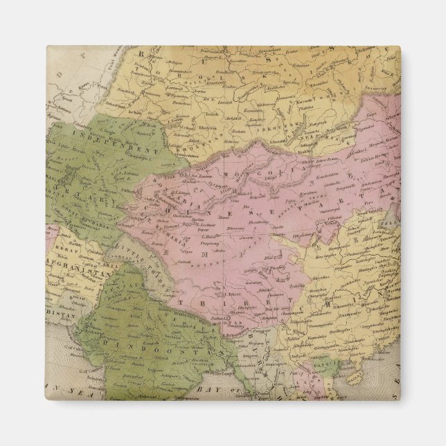 Asien 12 magnet (Vorne)