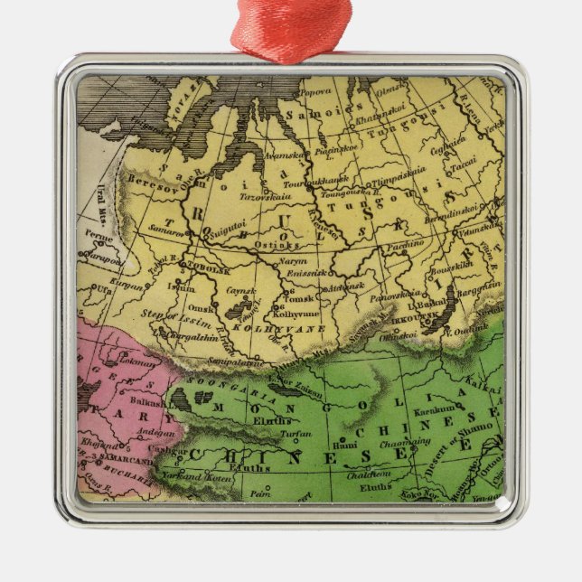 Asien 12 silbernes ornament (Vorne)