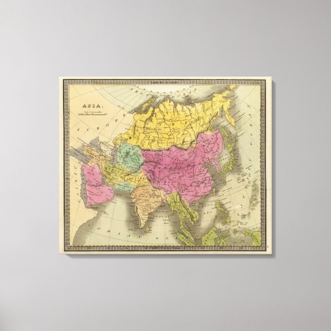 Asien 13 leinwanddruck (Vorderseite)
