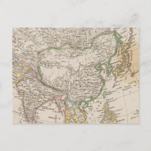 Asien 13 postkarte