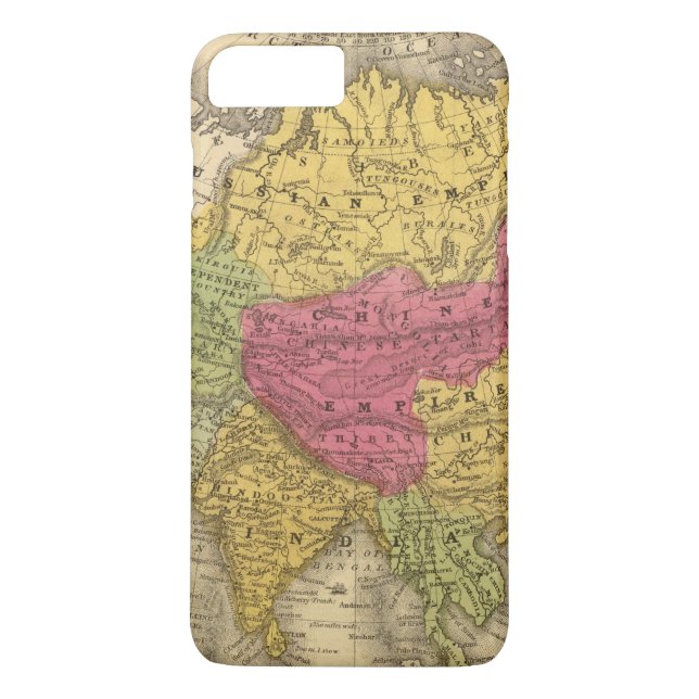 Asien 14 Case-Mate iPhone hülle (Rückseite)