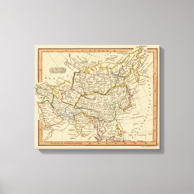 Asien 14 leinwanddruck (Vorderseite)