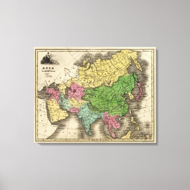 Asien 15 leinwanddruck (Vorderseite)