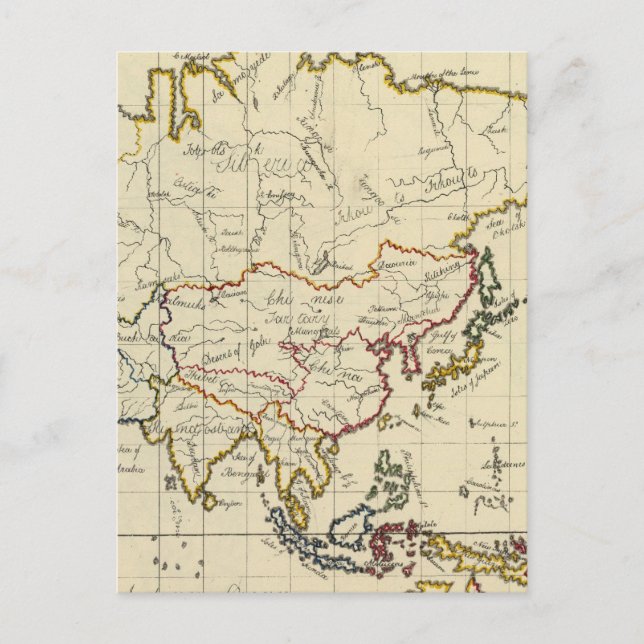 Asien 15 postkarte (Vorderseite)