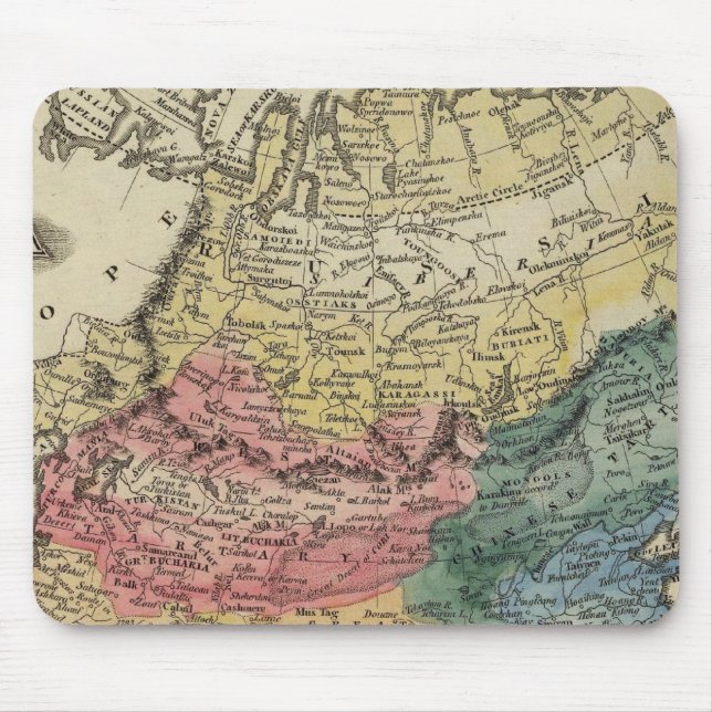 Asien 16 mousepad (Vorne)