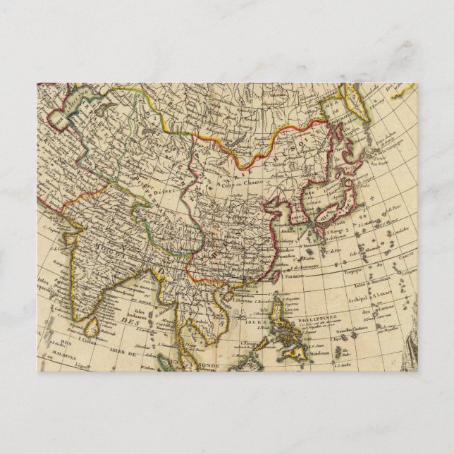 Asien 20 postkarte (Vorderseite)