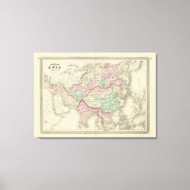 Asien 21 leinwanddruck (Vorderseite)