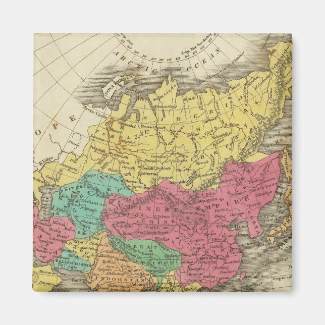 Asien 21 magnet (Vorne)