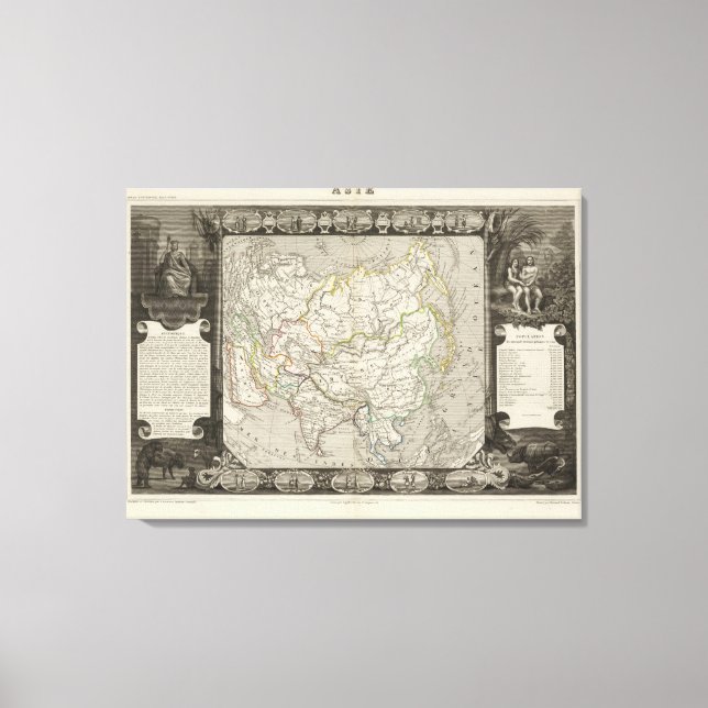 Asien 22 leinwanddruck (Vorderseite)