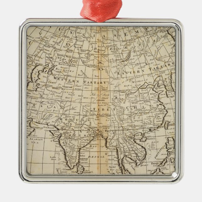 Asien 23 silbernes ornament (Vorne)