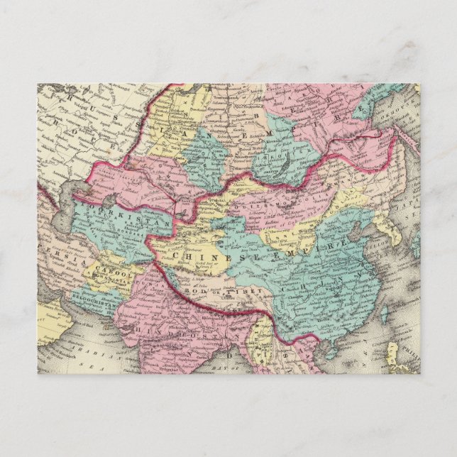 Asien 24 postkarte (Vorderseite)