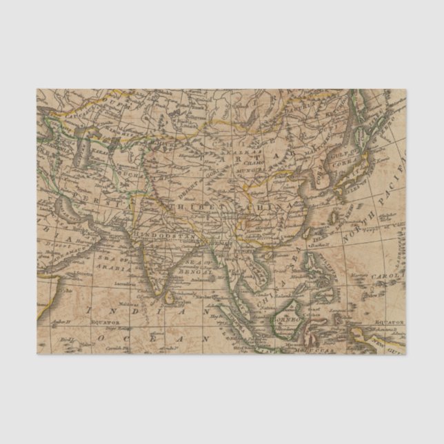 Asien 24 seidenpapier (Vorderseite)