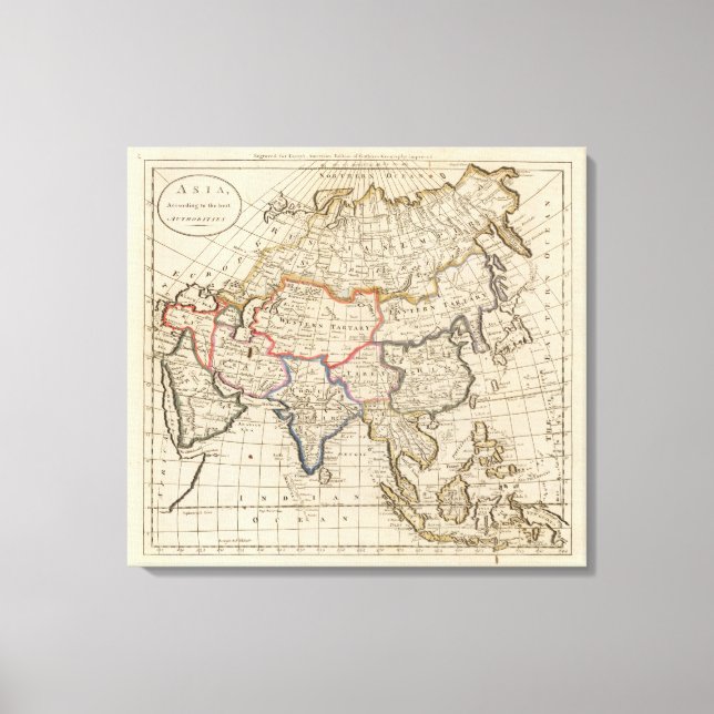 Asien 25 leinwanddruck (Vorderseite)