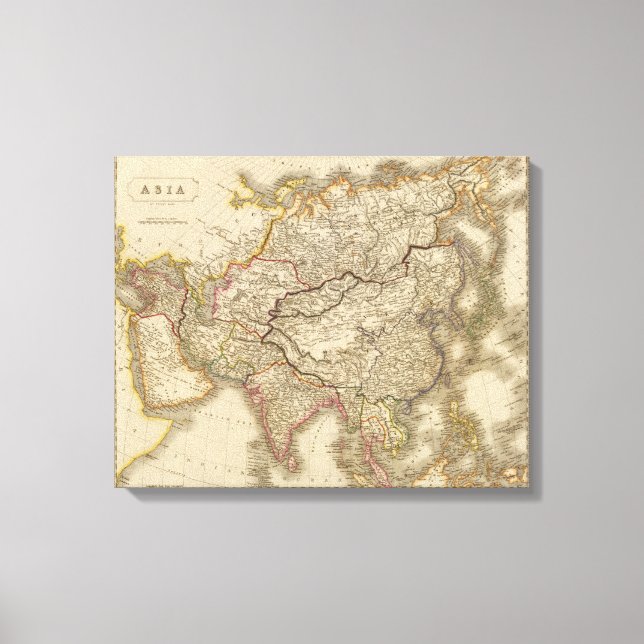 Asien 25 leinwanddruck (Vorderseite)