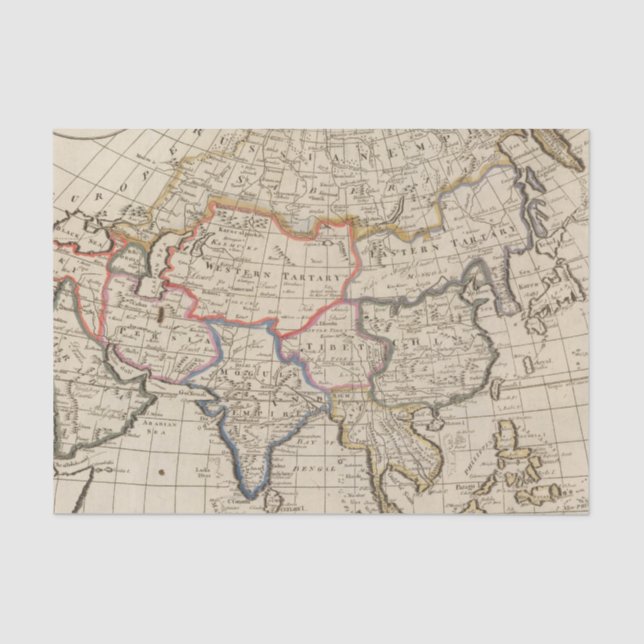 Asien 26 seidenpapier (Vorderseite)