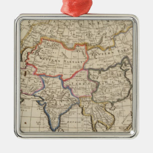 Asien 26 silbernes ornament