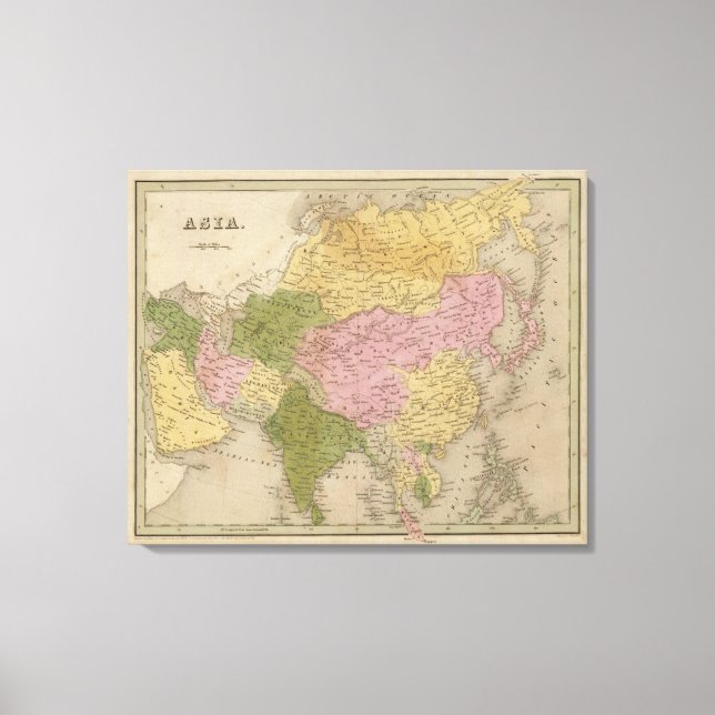 Asien 27 leinwanddruck (Vorderseite)