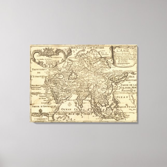 Asien 28 leinwanddruck (Vorderseite)