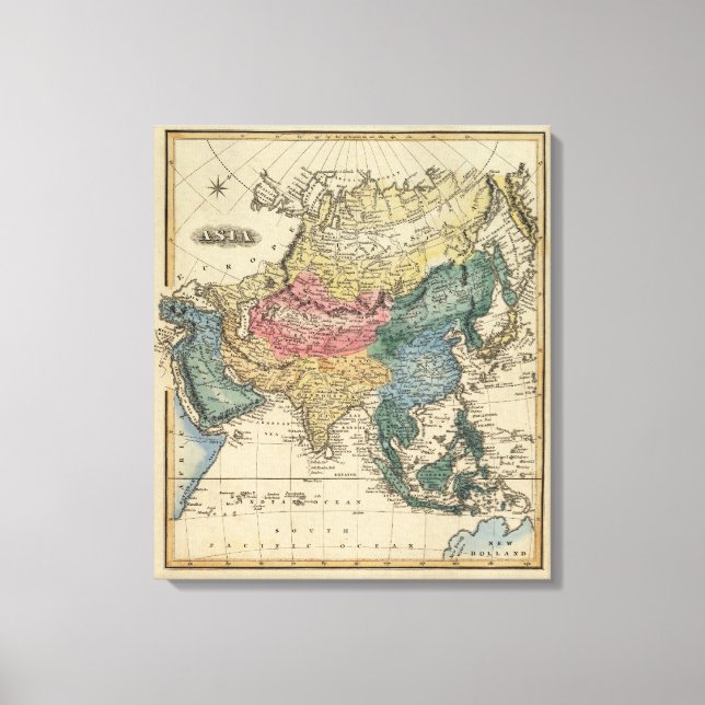 Asien 29 leinwanddruck (Vorderseite)