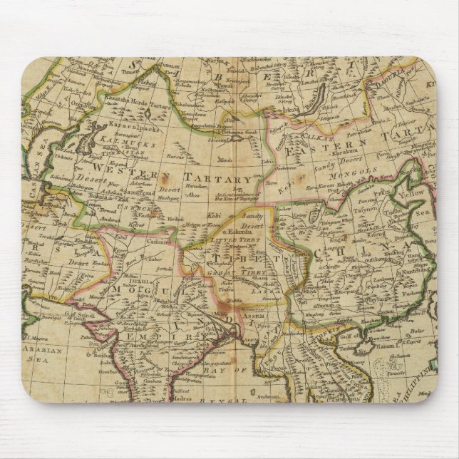 Asien 29 mousepad (Vorne)