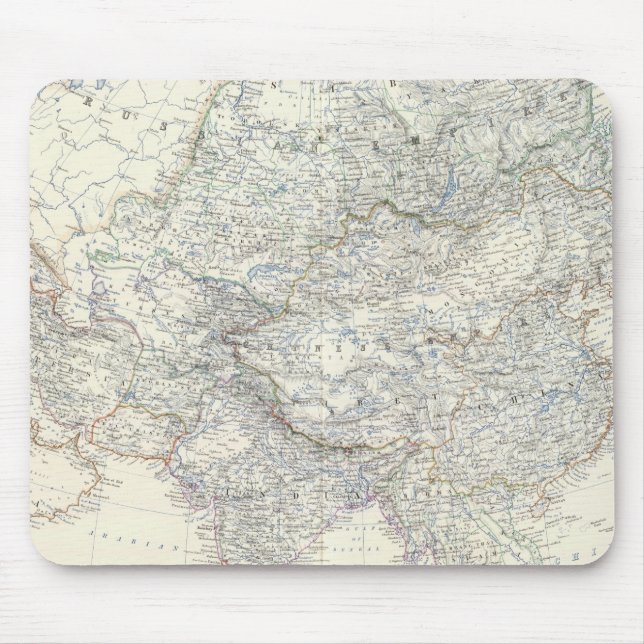 Asien 2 mousepad (Vorne)