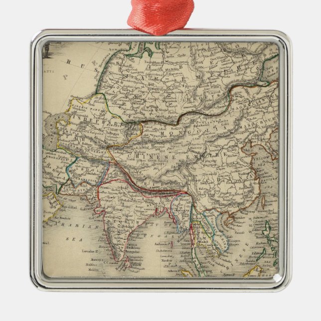 Asien 31 ornament aus metall (Vorne)