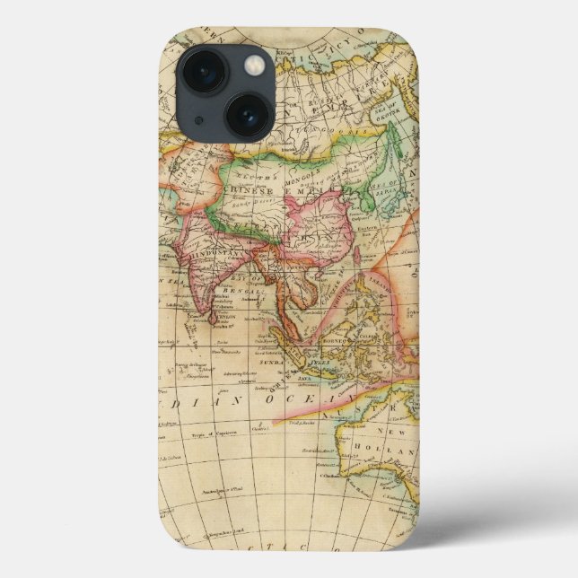 Asien 35 Case-Mate iPhone hülle (Rückseite)