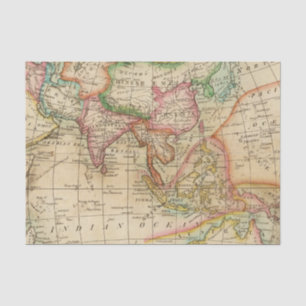 Asien 35 seidenpapier