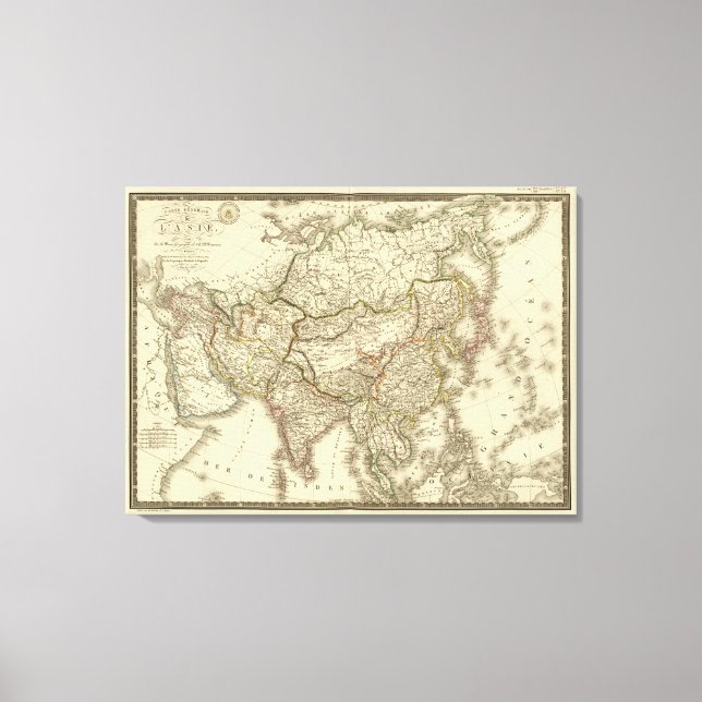 Asien 38 leinwanddruck (Vorderseite)