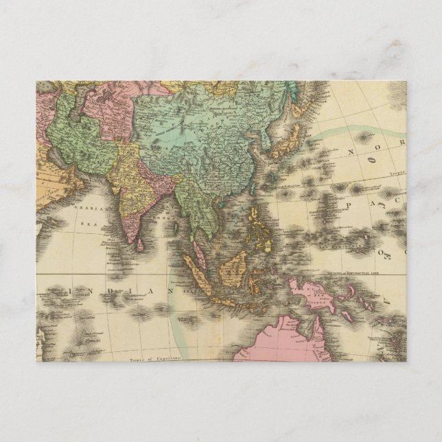 Asien 39 postkarte (Vorderseite)