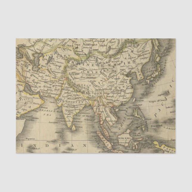 Asien 3 seidenpapier (Vorderseite)