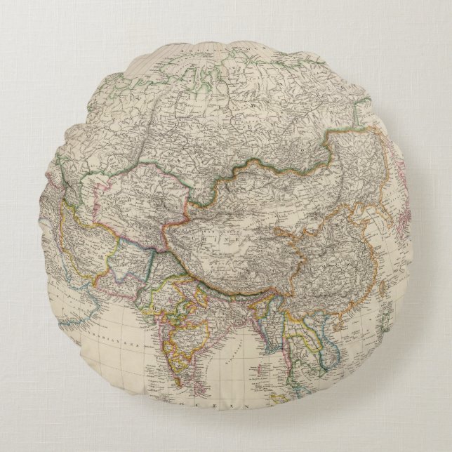 Asien 41 rundes kissen (Vorderseite)
